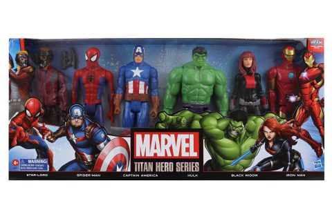 Avengers Titan Hero 6pcs