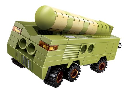 Qman Thunder Expedition Battle Auto 1415-5 Rocket Vehicle "Conqueror"