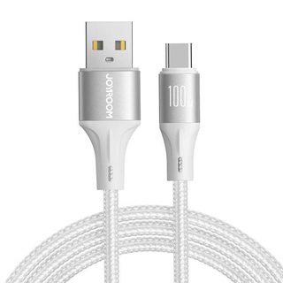 Kabel Light-Speed USB k USB-C SA25-AC6 / 100W / 2m (bílý)