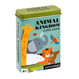 Petitcollage Karty v dóze království zvířat