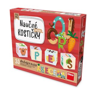 ABECEDA 20 Dřevěné kostky