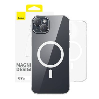 Magnetické pouzdro na telefon pro iP 13 Baseus OS-Lucent Series (čiré)