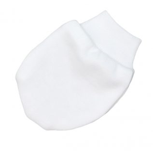 Bavlněné kojenecké rukavičky Baby Nellys ® bílé