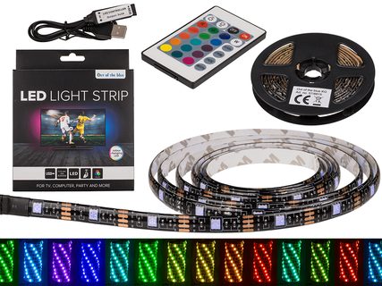 LIGHT TAP s LED diódami Zmena farby, D: 2 m,