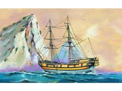 Model Black Falcon Pirátska loď 1: 120 24,7x27,6cm v krabici 34x19x5,5cm Cena za 1ks