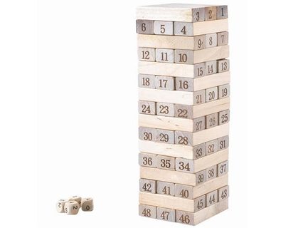 Rodinná hra Drevená veža - Jenga