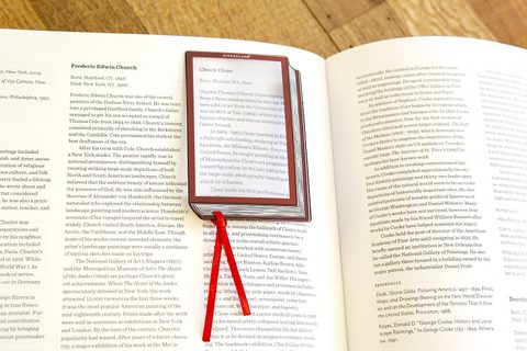 FRESNEL BOOKMARK + Magnifier