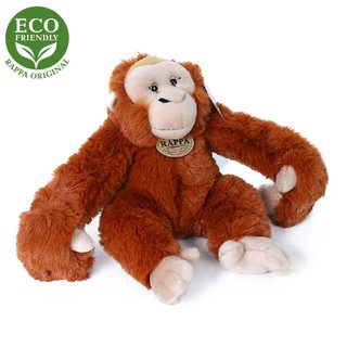 Plyšový orangutan závěsný 20 cm ECO-FRIENDLY