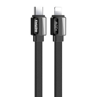 Kabel USB-C-lightning Remax Platinum Pro, RC-C050, 20W (černý)