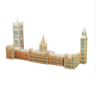 Woodcraft Drevené 3D puzzle slávnej budovy Big Ben