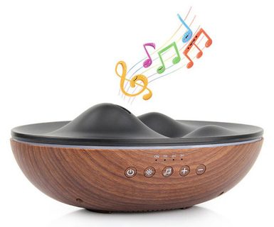 Hütermannský reproduktor aróma difúzora BT88 Dark Wood 300 ml s Bluetooth - ultrazvuk, USB