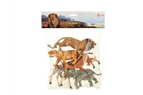 Zvieratá safari plast 11-15cm 5ks v sáčku Cena za 1ks