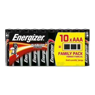 Alkalické Baterie Energizer 630066 AAA LR03 (10 uds)