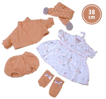 Oblečenie pre bábiku Llorens P38-334 veľkosť 38 cm
