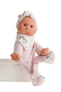 Antonio Juan 8301 Moje první panenka - miminko s měkkým látkovým tělem - 36 cm