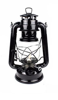 Petrolejová lampa kov 25 cm