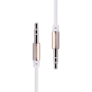 Mini jack 3,5 mm AUX kabel Remax RL-L100 1 m (bílý)