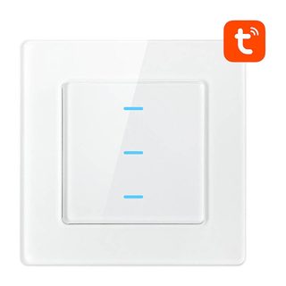 Chytrý vypínač WiFi Avatto N-TS10-W3 3 Way TUYA (bílý)