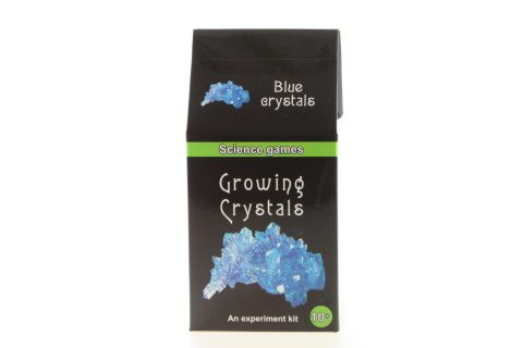 Mini chemická sada rastúcich kryštálov - modrá