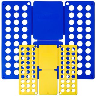 tectake 401684 deska na skládání oblečení sada 2 desek velké/malé - modrá modrá umělá hmota