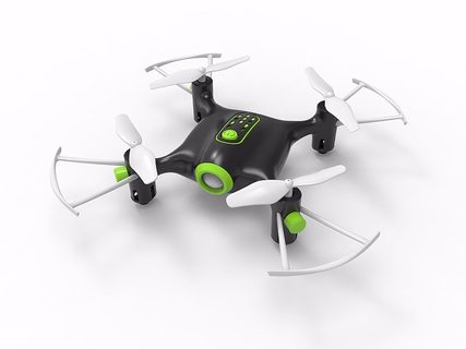 Syma X20P dron, LED, 360 ° otočky, headless mode, AUTO vzlet / pristátie, RTR