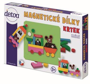 Magnetické dílky Krtek mini