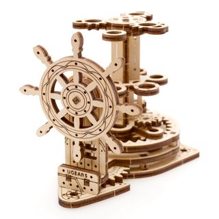 Upears 3D Drevené mechanické puzzle organizátor pre kancelárske potreby