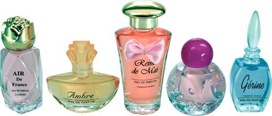 Darčeková sada francúzskych parfumov Charrier Parfums, 5 ks