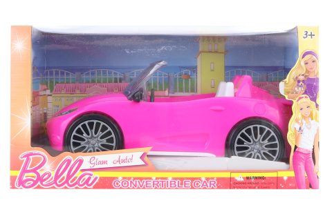 Auto pre ružové bábiky