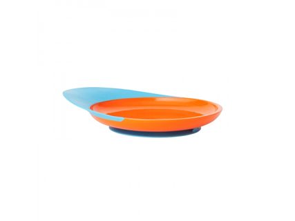 Boon - CATCH PLATE - Tanier s prísavkou modro-oranžový