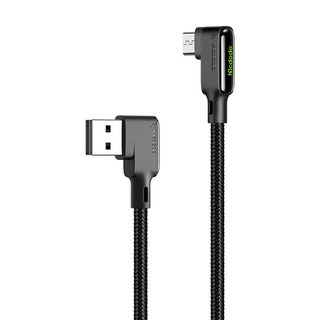 Kabel USB-A na MicroUSB Mcdodo CA-7531, 1,8 m (černý)