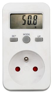 Merač elektromerov voličov s pamäťou PM5 - digitálny Wattmeter to záložná zásuvka