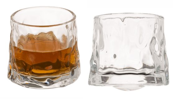 2dílná sada houpacích sklenic na whisky Rocks, 180 ml