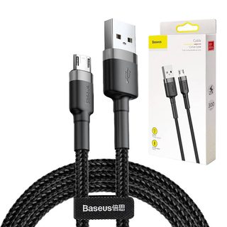 Baseus Cafule Kabel USB pro Micro 2A 3m šedo-černý