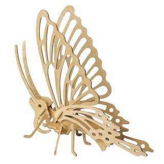 Woodcraft Drevené 3D puzzle motýľ