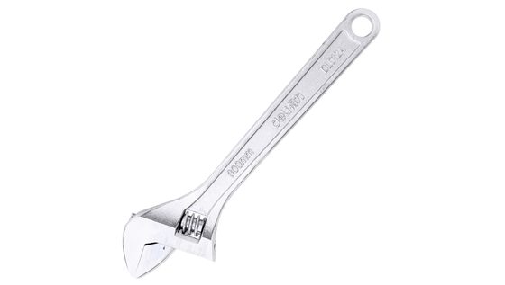 Nastavitelný klíč 12" Deli Tools EDL012A (stříbrný)