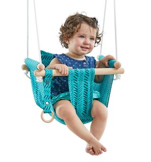 Creyish Textile Swing 100% Turquoise Cotton