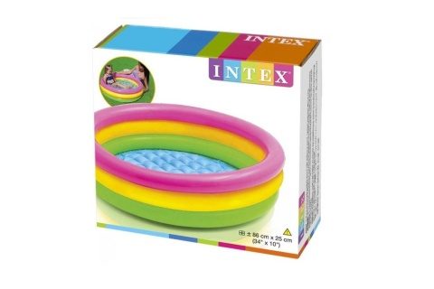 Intex dúhový bazén