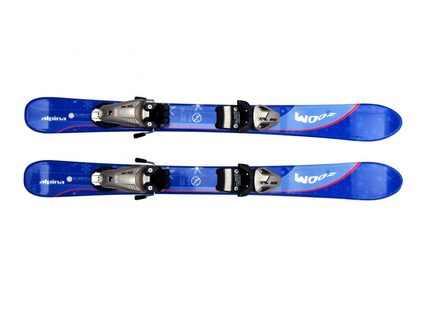 Detská lyžiarska Alpina Zoom Blue 90 cm