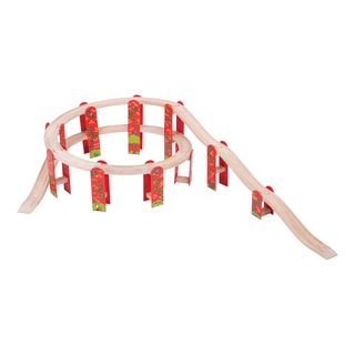 Bigjigs Rail Viacúrovňový set koľají