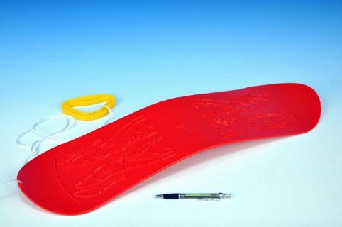 Snowboard Plast 70cm Red