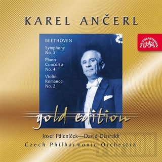 Karel Ančerl / Česká filharmónia - Gold 25 - Romance pre husle a orchester č. 2 F dur, CD