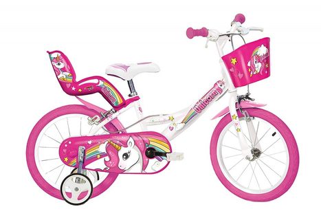 Baby Bike Dino Bikes 164r-un Unicorn Unicorn 16