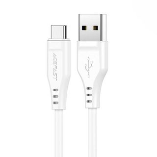 Kabel USB-C Acefast C3-04, 1,2 m (bílý)