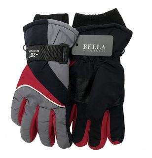 Dětské zimní rukavice Bella Accessori 9009-6 šedá