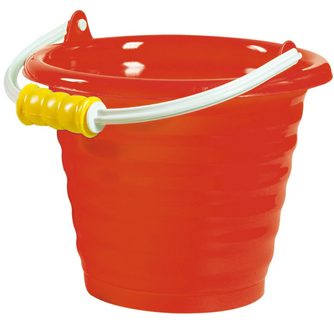 Androni Bucket s vlnitým - priemerom 20 cm, červená