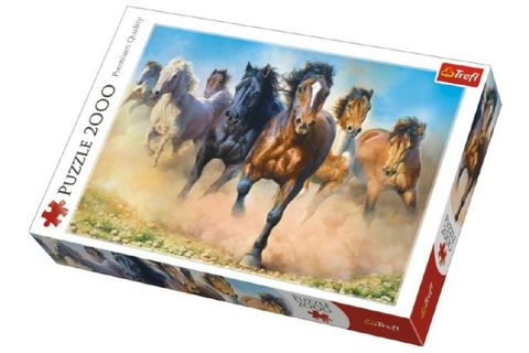 Puzzle Stádo koní 2000 dielikov 96x68cm v krabici 40x27x6cm Cena za 1ks
