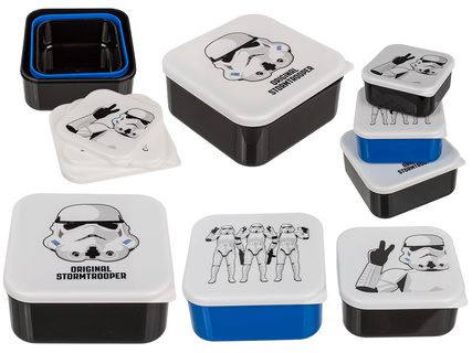 Sada snack boxov, 3 ks, Stormtrooper, t