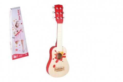 Gitara drevo 52cm s trsátka v krabici 56x19x7cm Cena za 1ks