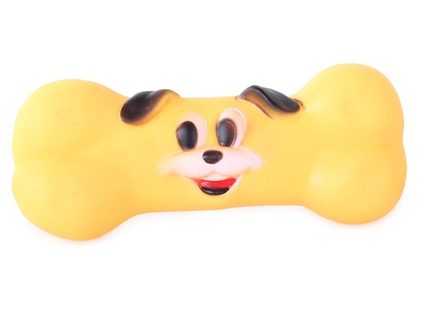 Pískací hračka pro psy 17 cm - kost (Verk)
